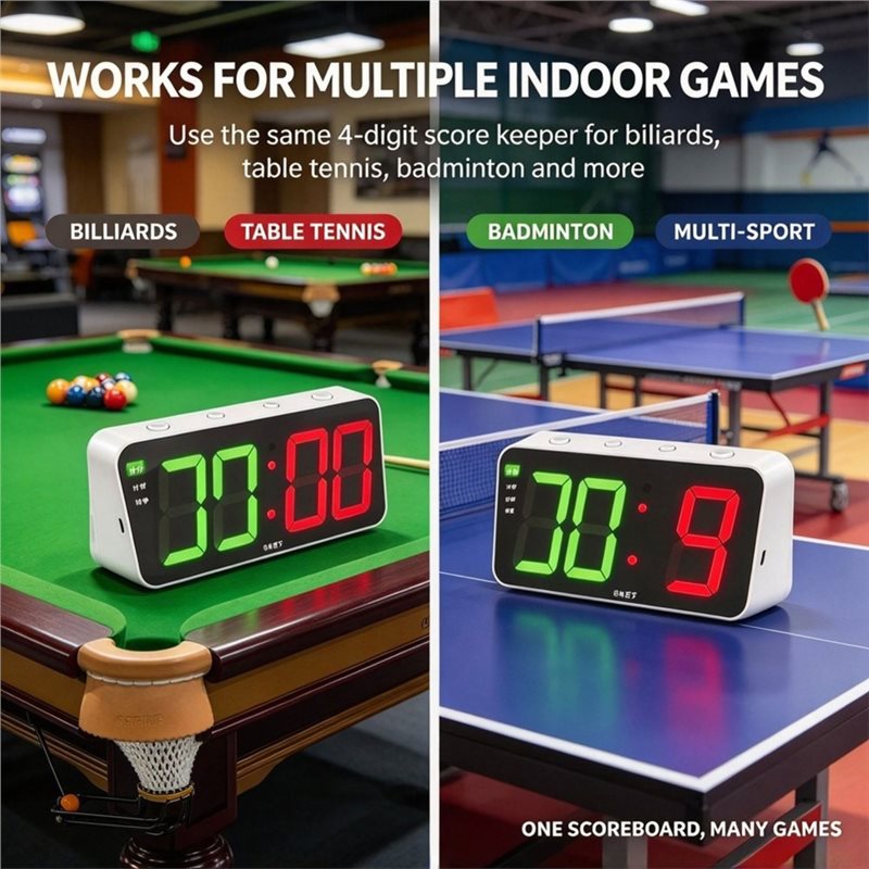لوحة نتائج إلكترونية للعبة الب - مراجعة Scoreboard Digital وسعره