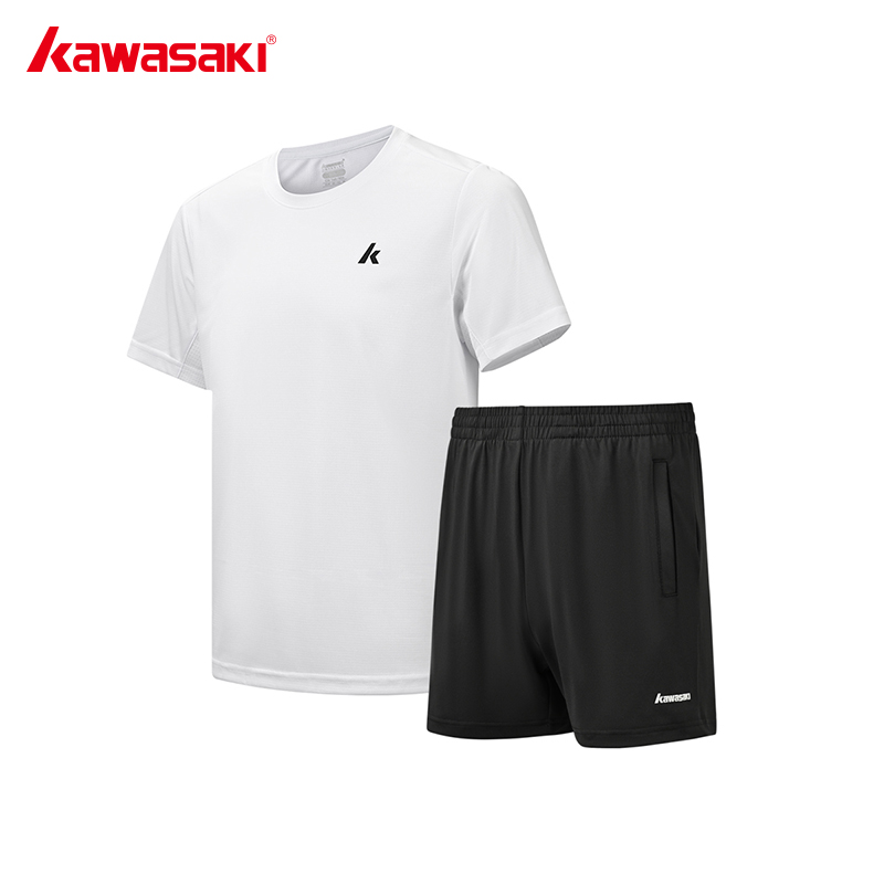 أطقم رياضية للرجال من كاواساكي - مراجعة Badminton Jersey وسعره